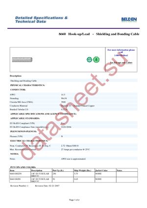 8660 00050 datasheet  